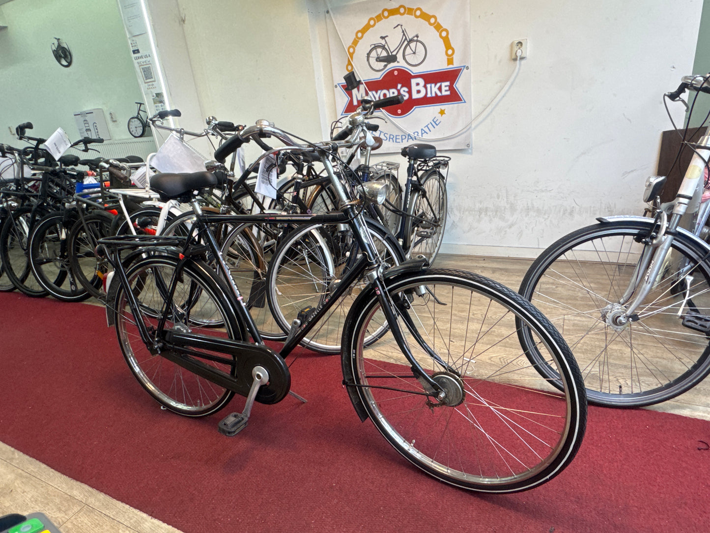 GAZELLE Herenfiets + 1 maand garantie, 61, 3 speed