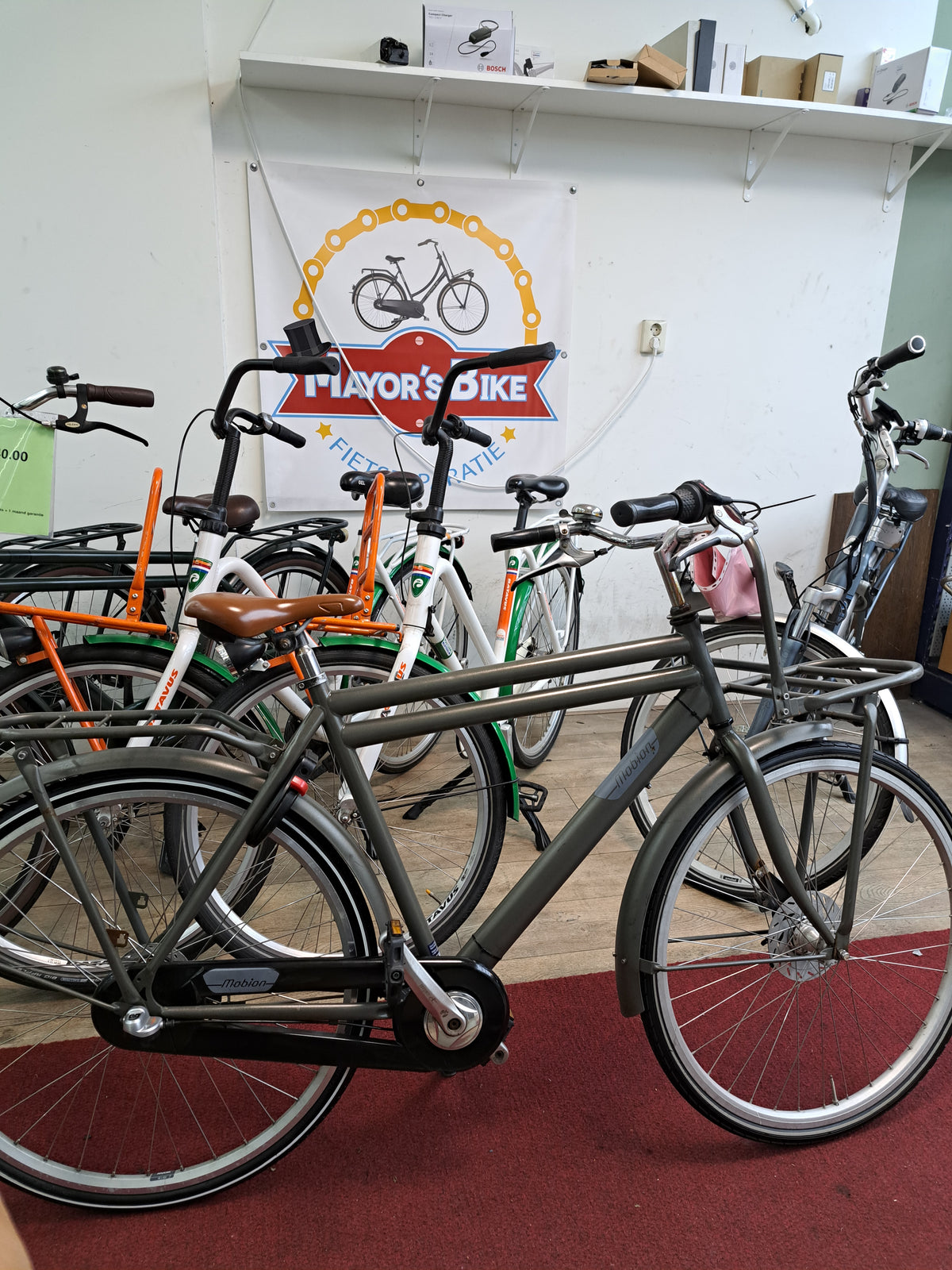 MOBION Herenfiets + 1 maand garantie, 57 cm, 3 speed