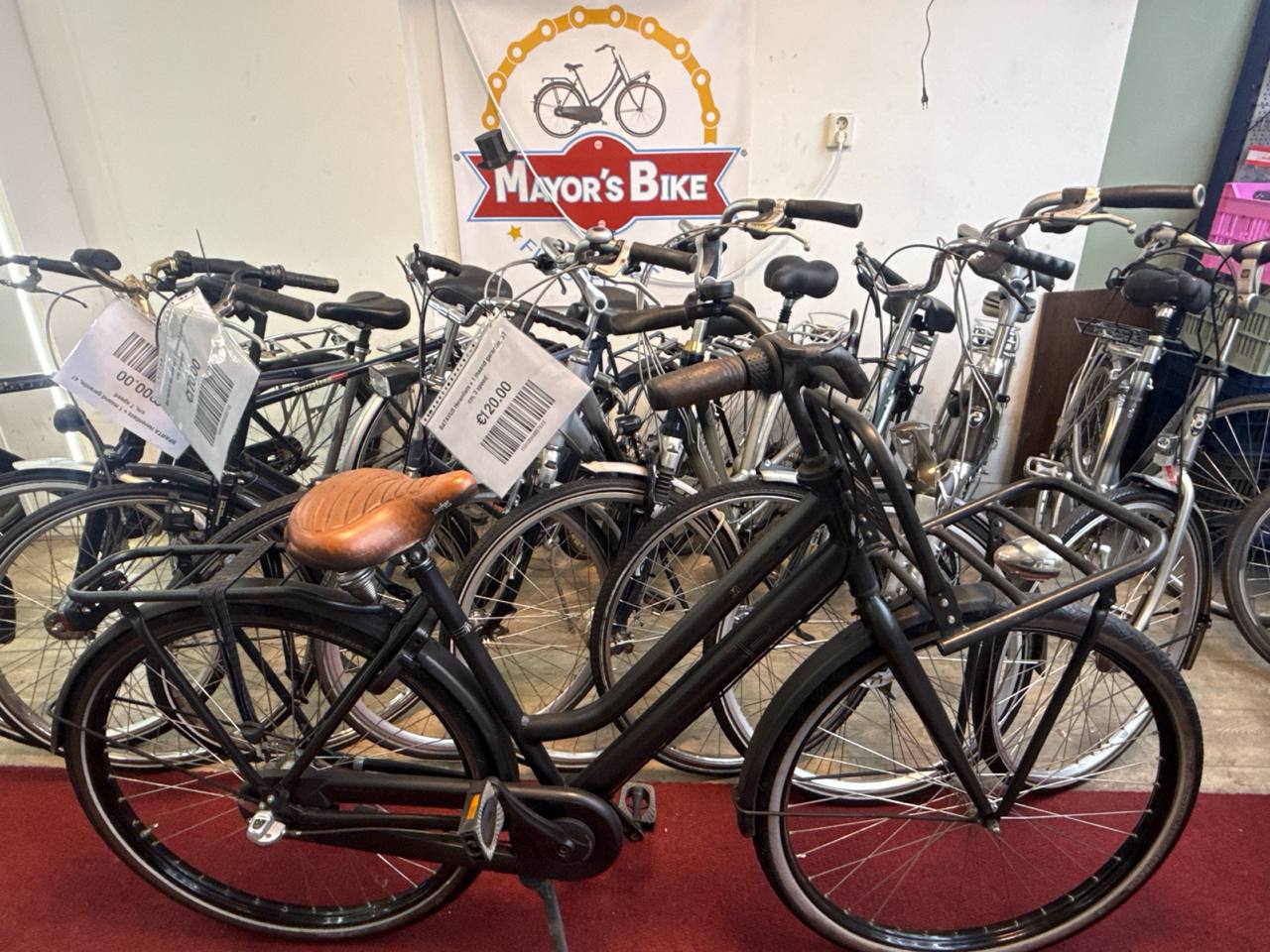 SPIRIT Damesfiets + 1 maand garantie, 49 cm, 3 speed