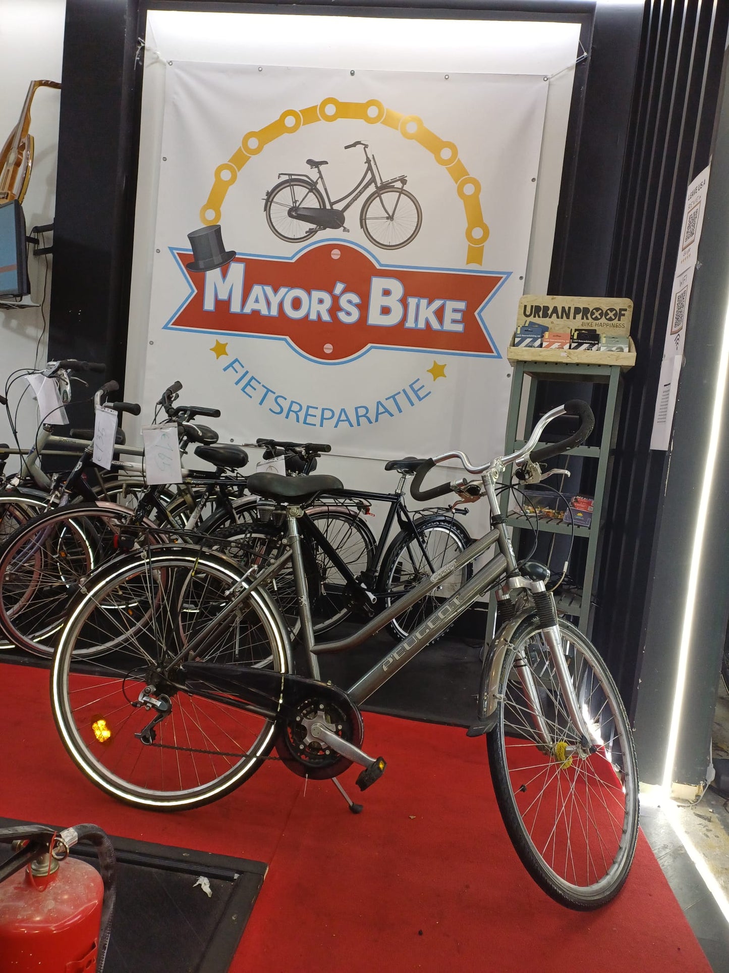 Peujoet dames fiets /11 versnelling met een maand garantie (51cm)