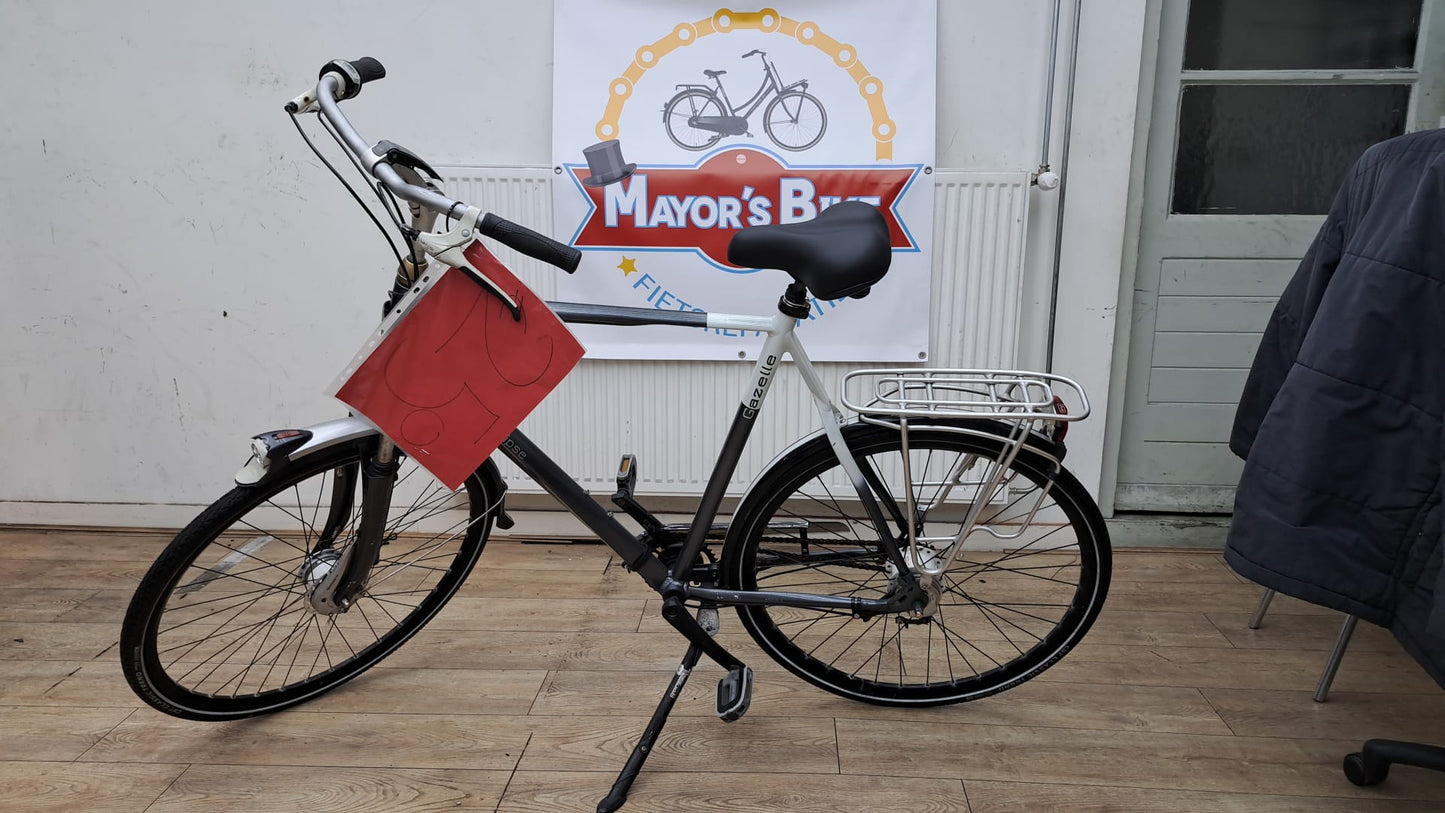 GAZELLE Herenfiets + een maand garantie ,65CM