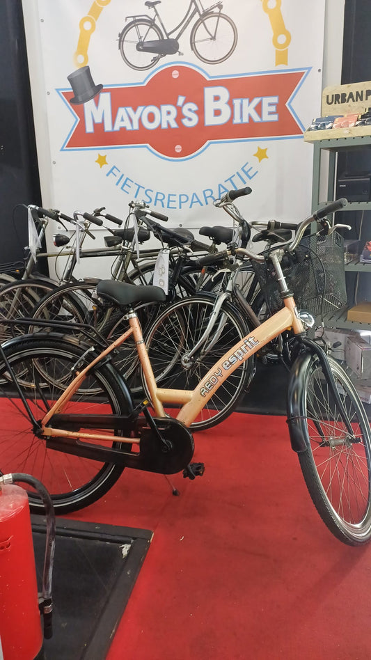 fiets 26 inch + een maand garantie,50CM handrem en terugtrap