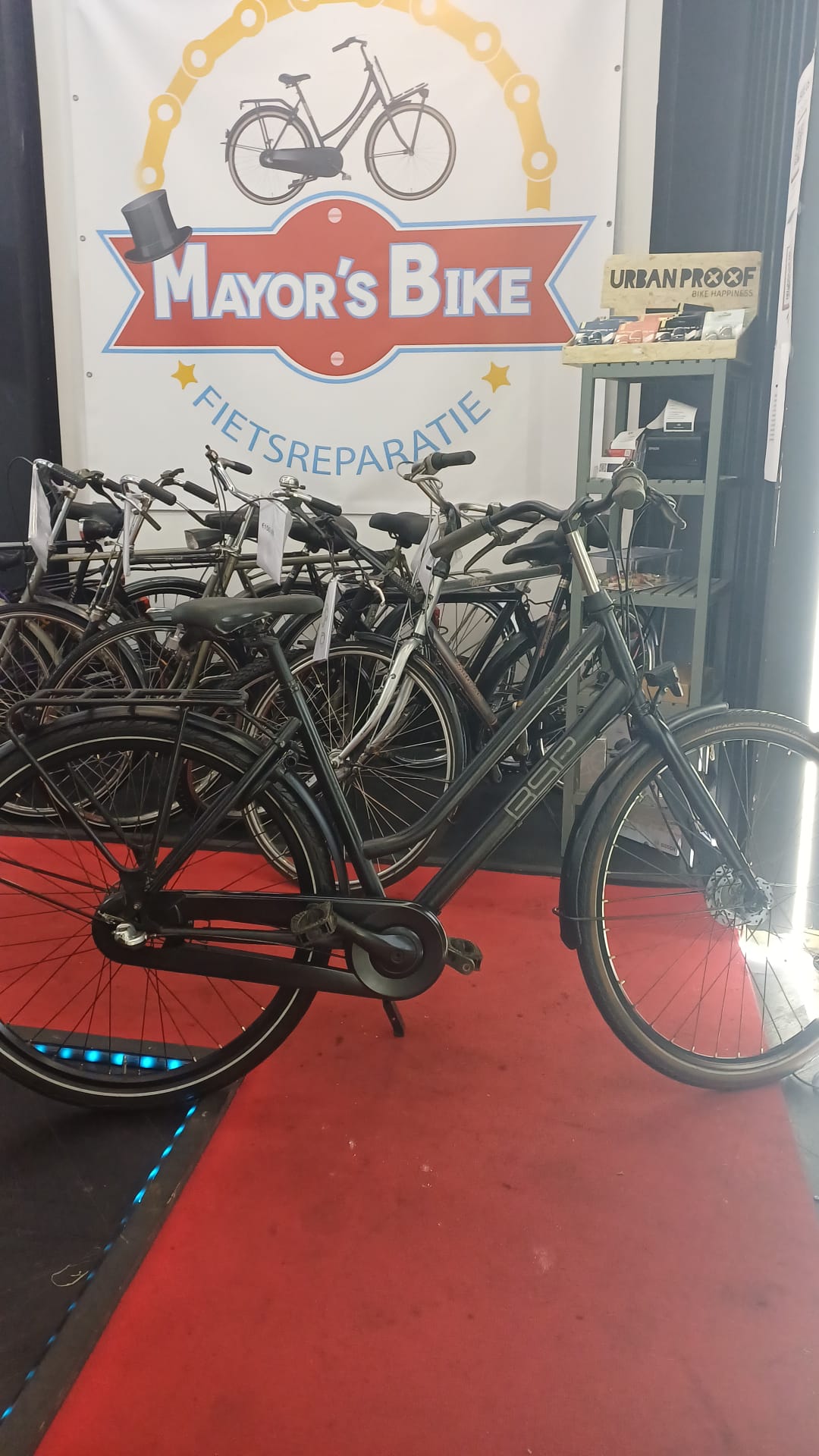 damesfiets met een maand garantie 3gears/53cm (met slot)