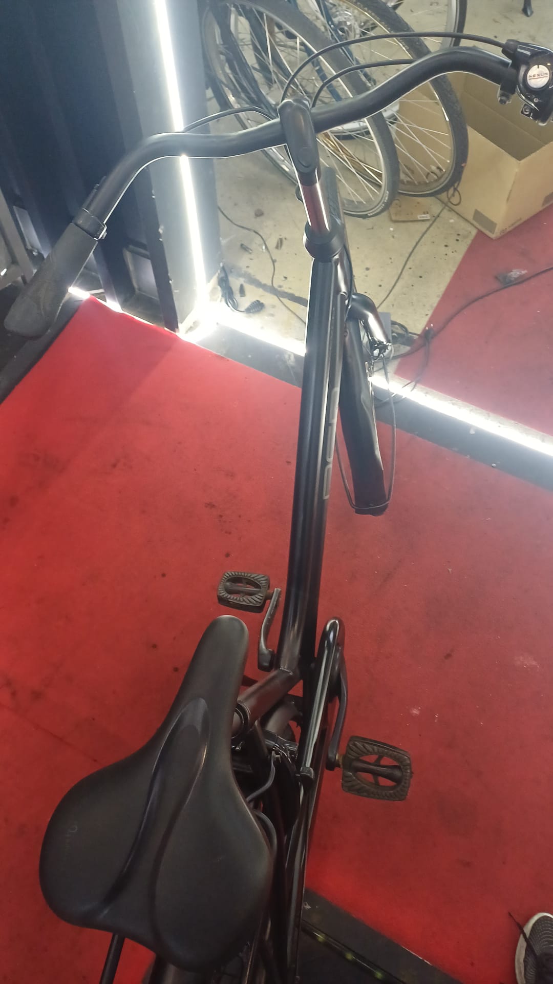 damesfiets met een maand garantie 3gears/53cm (met slot)