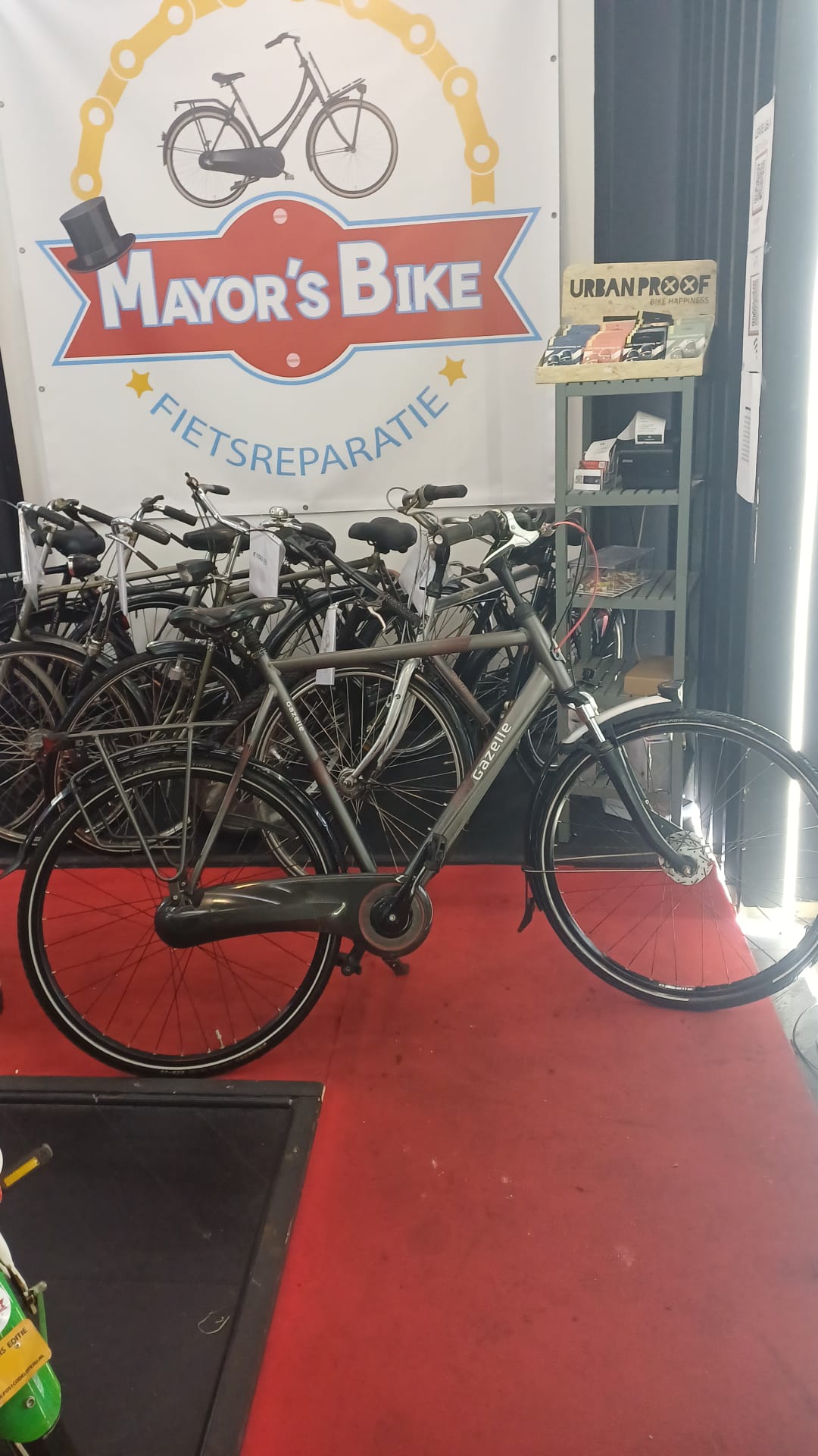 Gazelle herenfiets met een maand garantie 7gears/65cm (doubleslot)