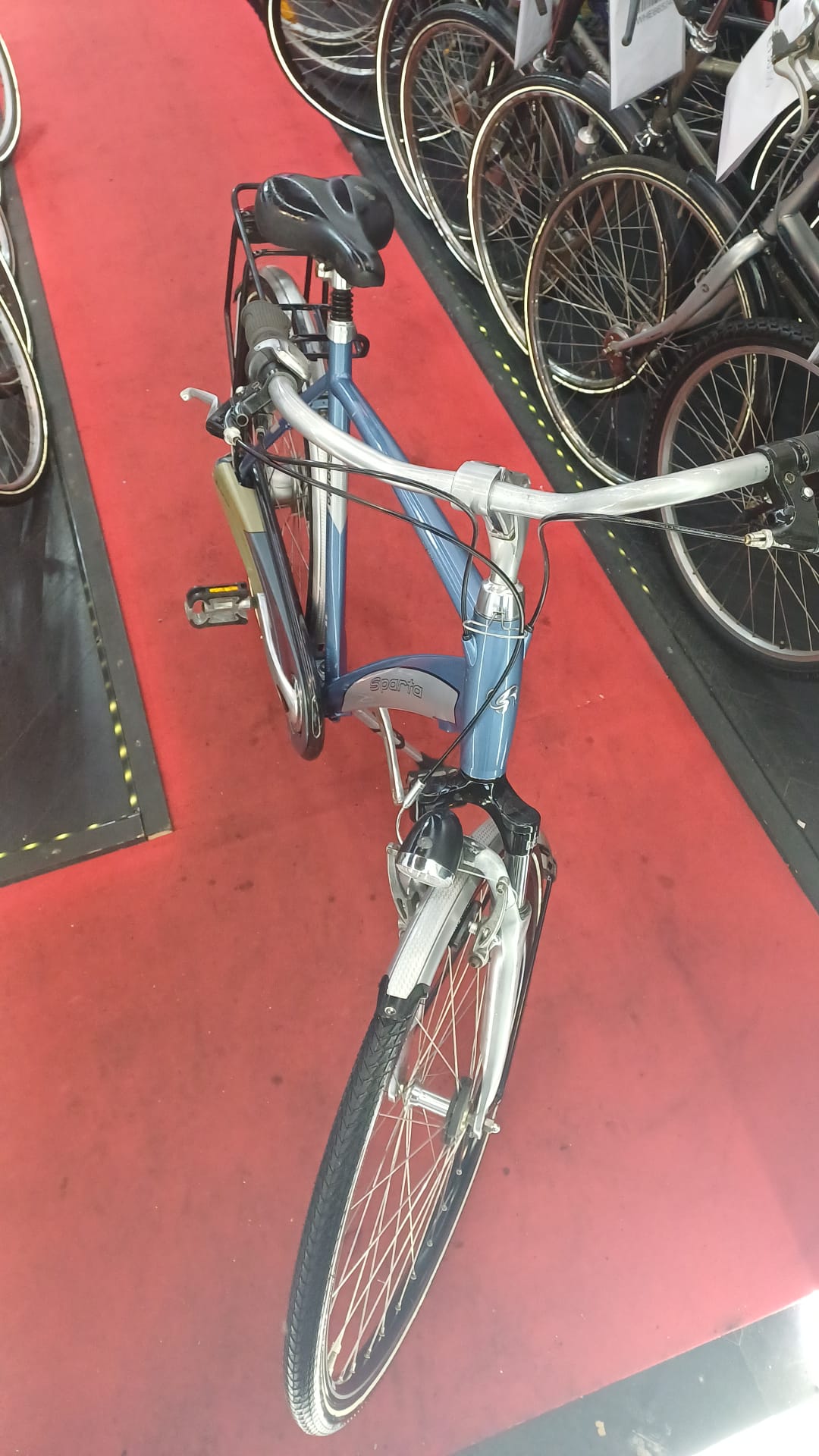 SPARTA Heren fiets 7 gaers met een mand garantie 60 cm