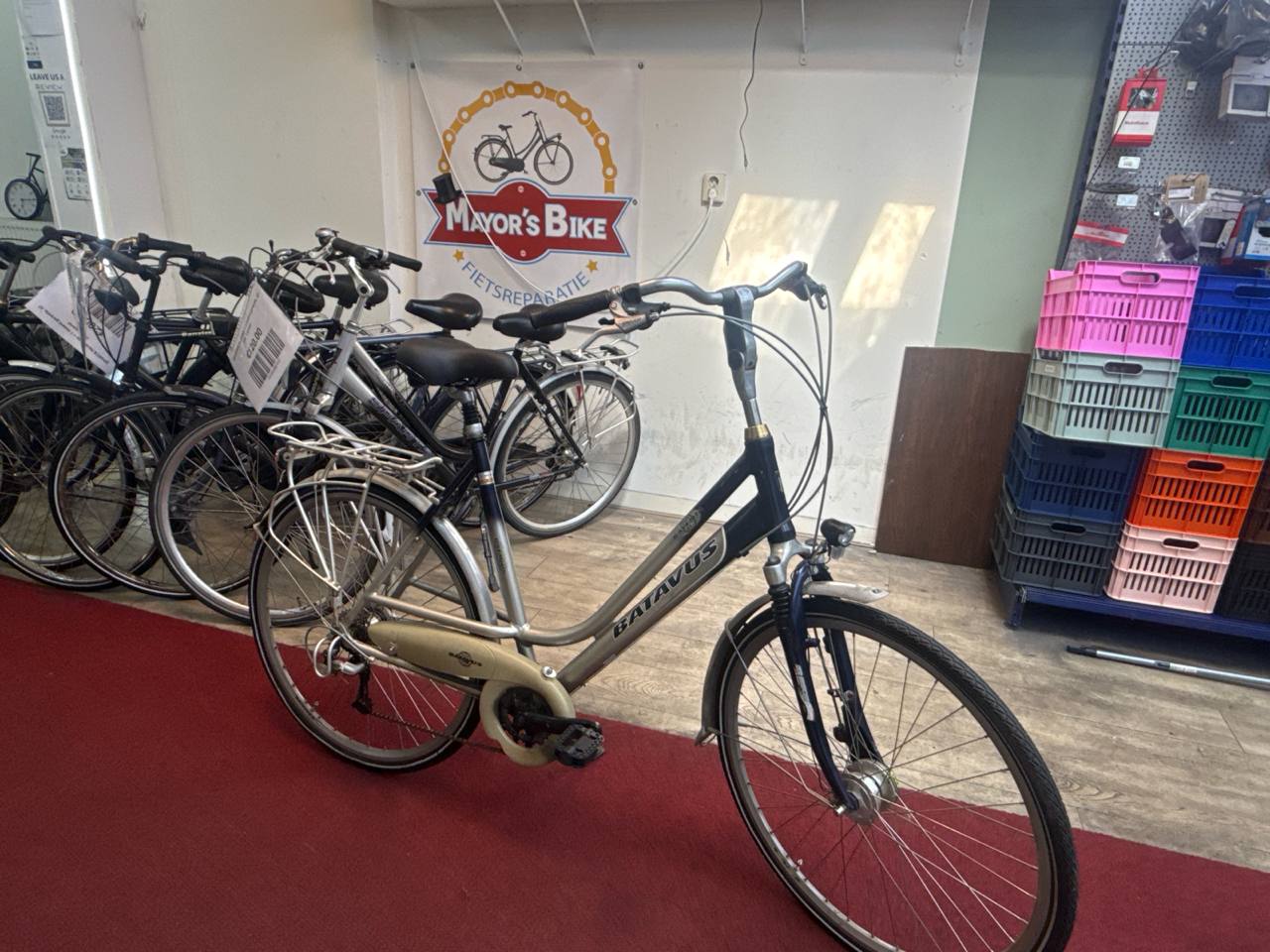 BATAVUS Damesfiets + 1 maand garantie, 57 cm, 8 speed