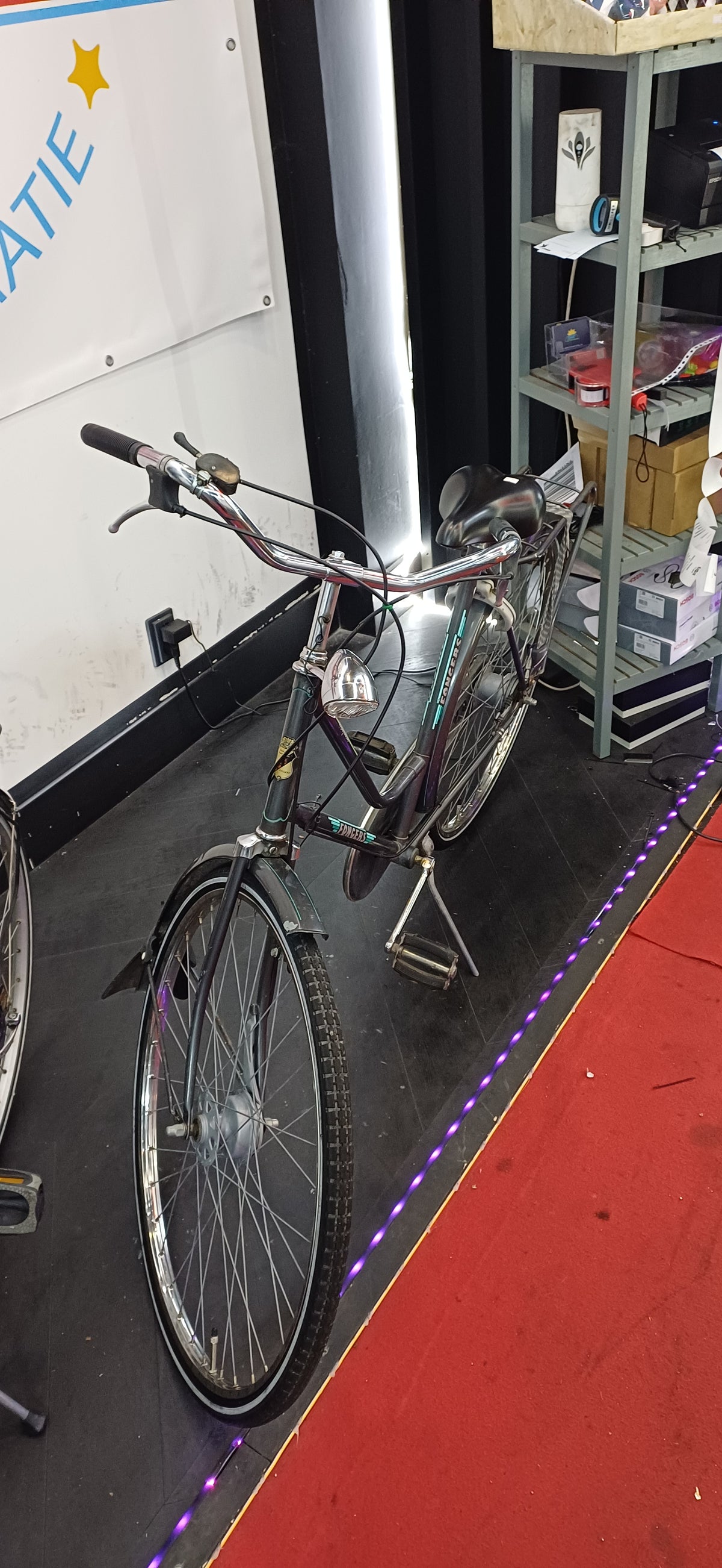 FONGERS Damesfiets + 1 maand garantie, 61 cm, 3 speed