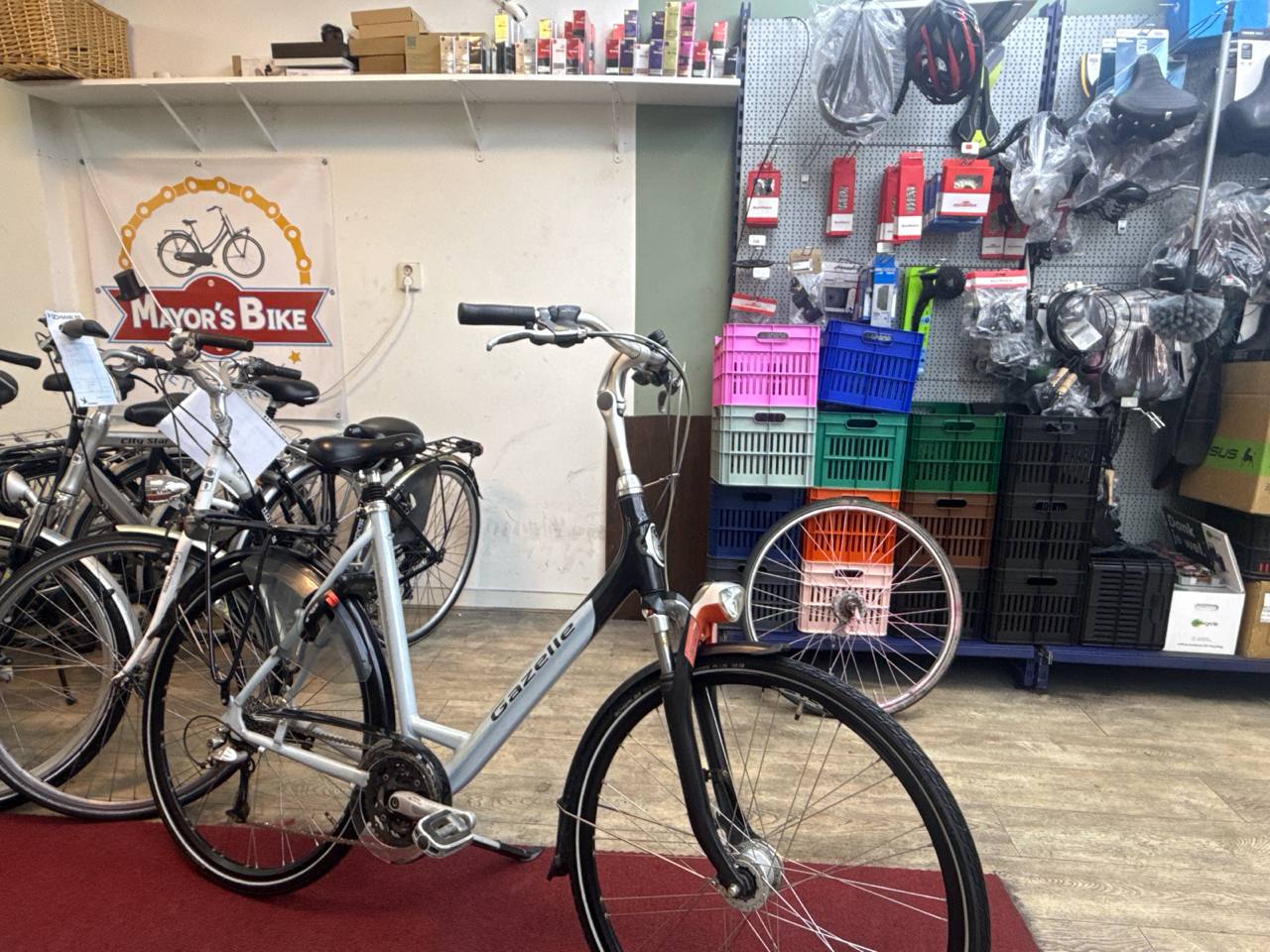 GAZELLE Damesfiets + 1 maand garantie, 57 cm, 7 speed