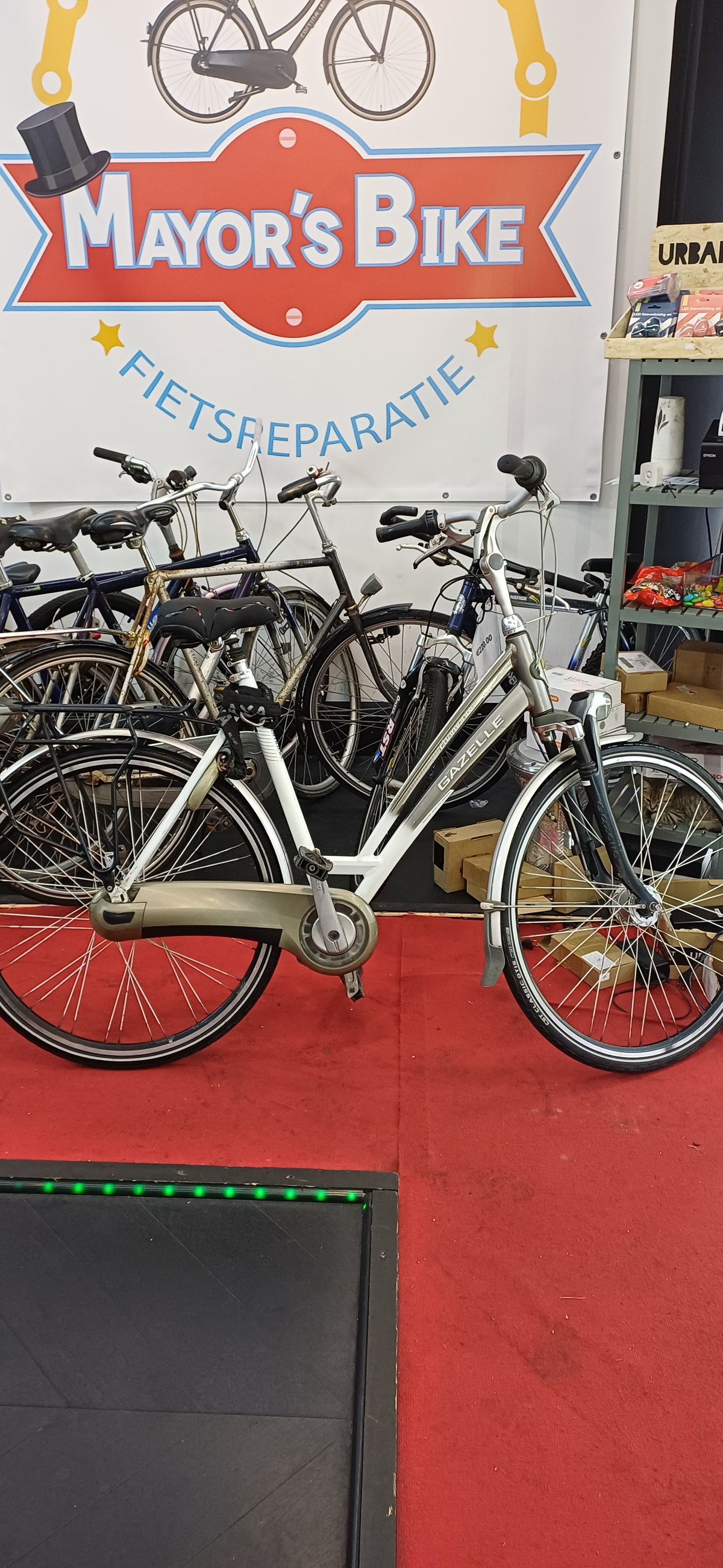 GAZELLE Damesfiets + 1 maand garantie, 61 cm, 7 speed