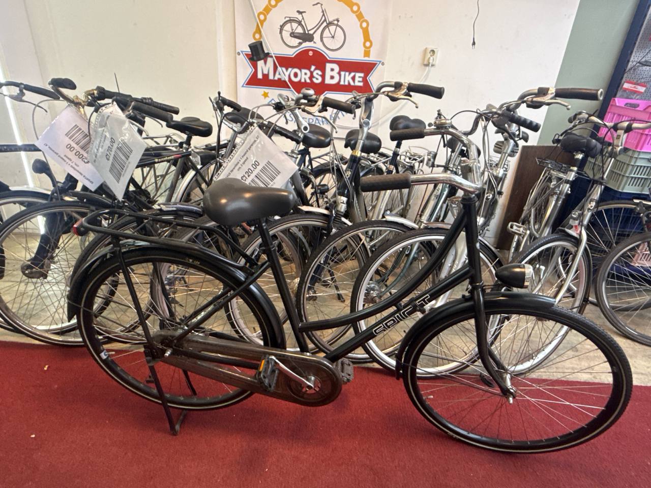 SPIRIT Omafiets + 1 maand garantie, 49 cm, 1 speed