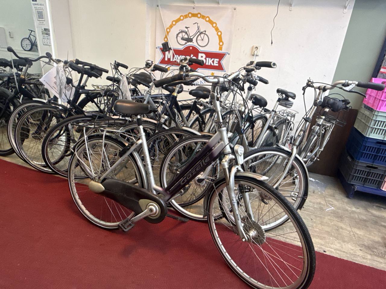 GAZELLE Damesfiets + 1 maand garantie, 49 cm, 8 speed