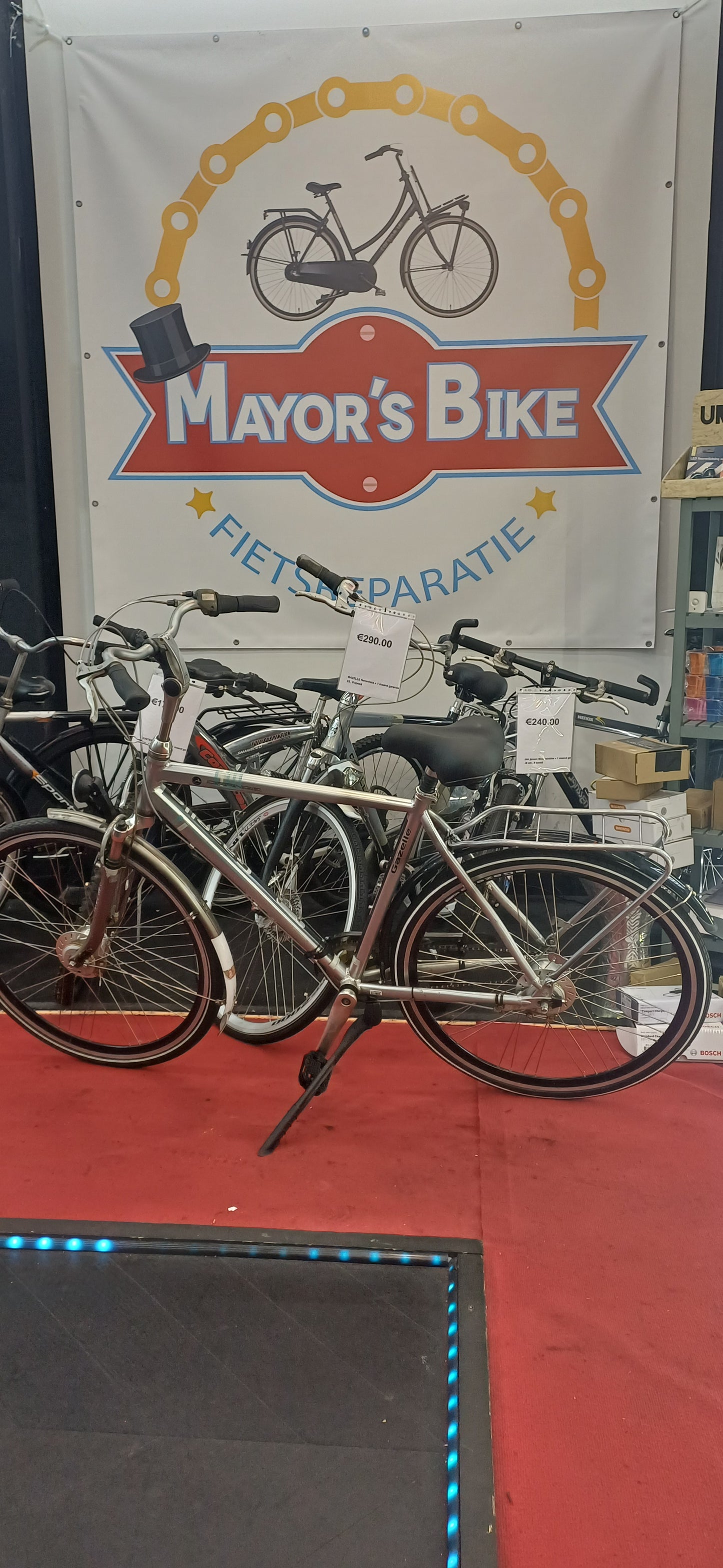 GAZELLE Herenfiets + 1 maand garantie, 56, 7 speed