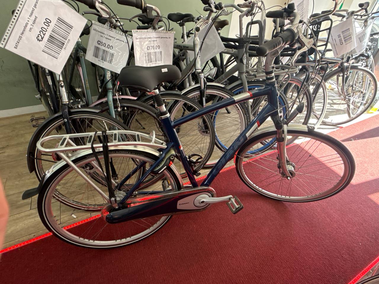 GIANT Herenfiets + 1 maand garantie, 57 cm, 8 speed