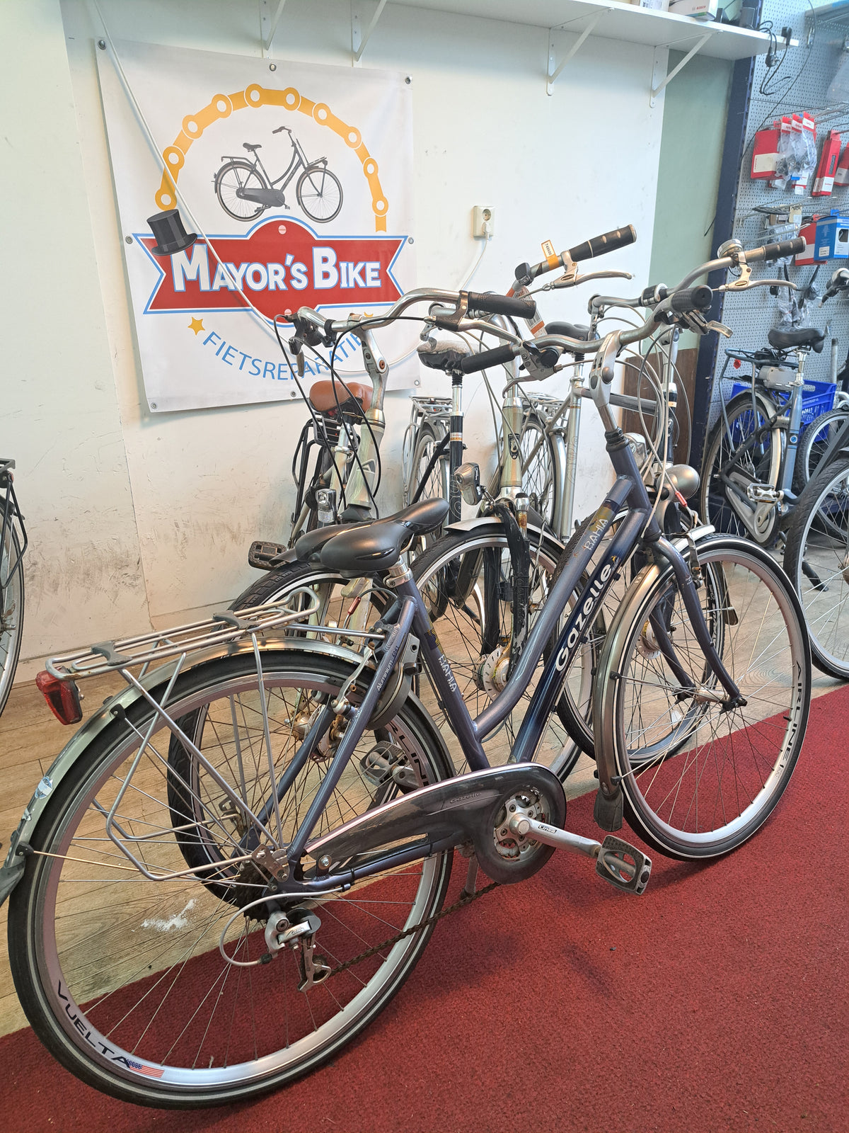 GAZELLE Damesfiets + 1 maand garantie, 49 cm, 3 speed