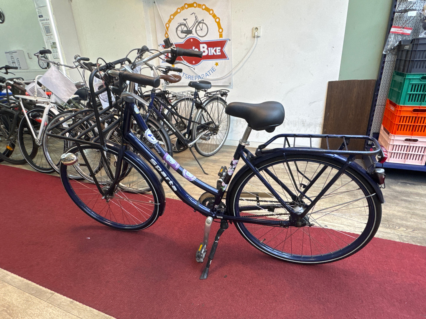 SPARTA Damesfiets + 1 maand garantie, 51, 3 speed