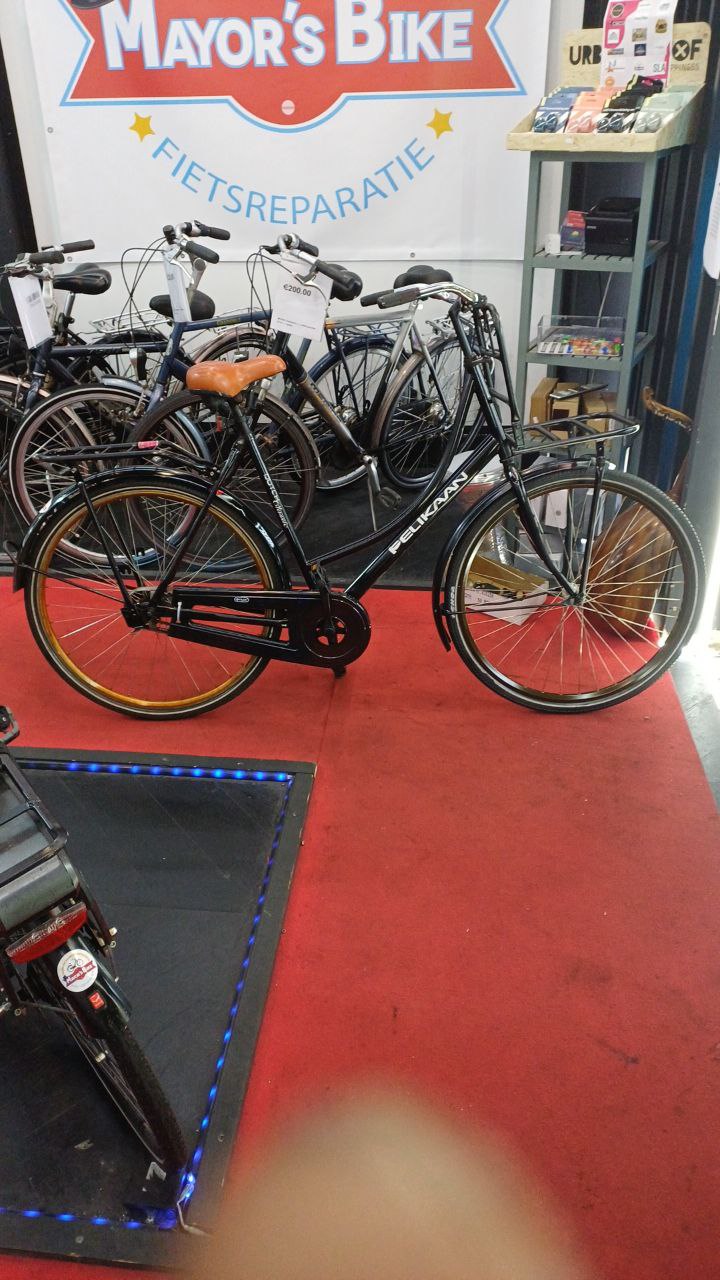 Pelikaan Damesfiets + 1 maand garantie, 57 cm, 1 speed