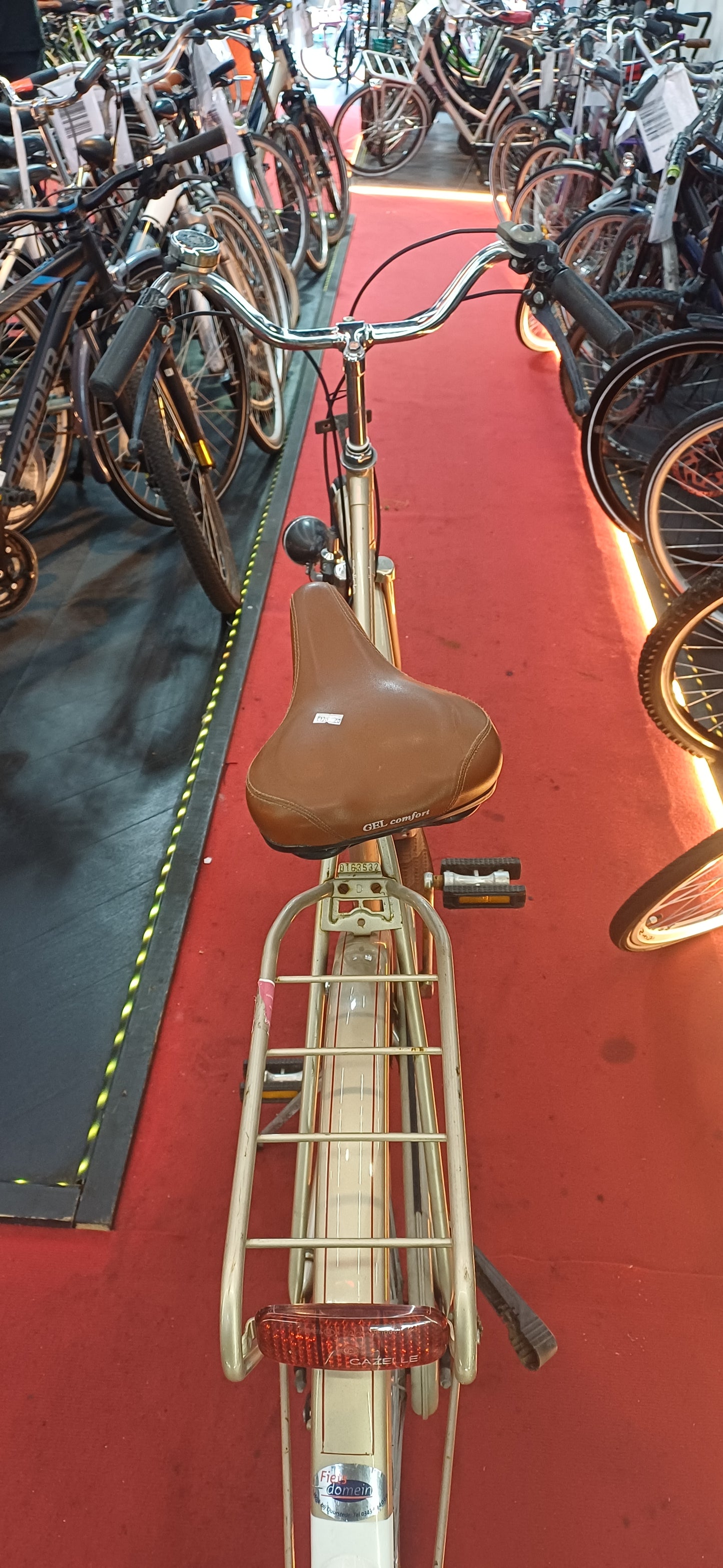 GAZELLE Damesfiets + 1 maand garantie, 57 cm, 3 speed