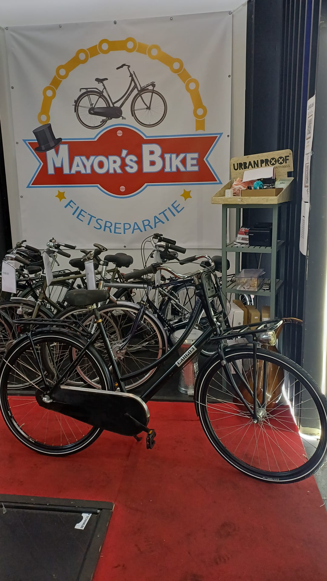 CARGO3 dames fiets 3 versnelling met een mand garantie 54 cm