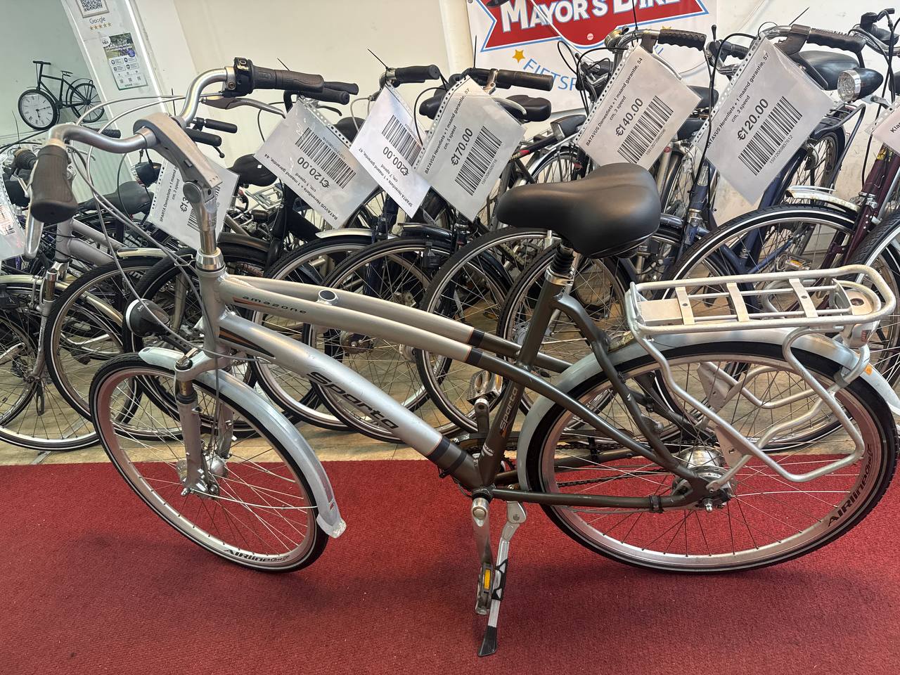 SPARTA Herenfiets + 1 maand garantie, 49 cm, 7 speed