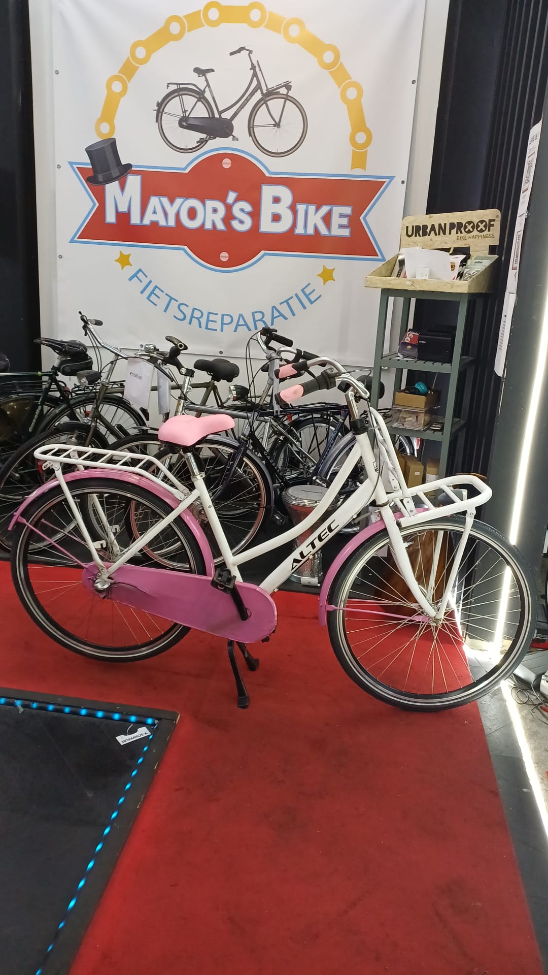 ALTEC dames fiets 3 gaers padel brake with one month garantic 50cm