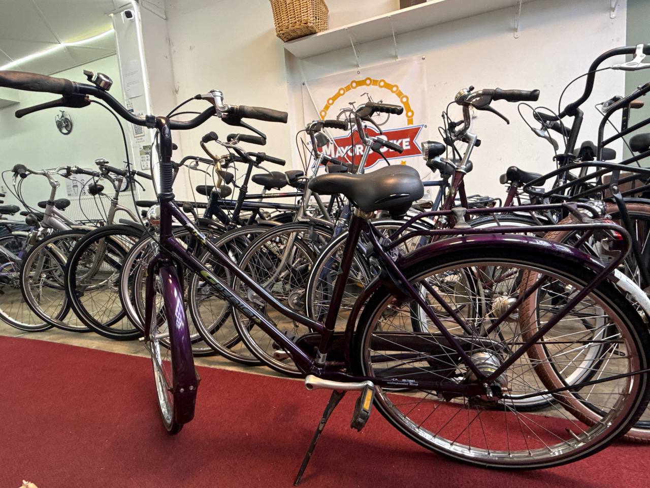 GAZELLE Damesfiets + 1 maand garantie, 54 cm, 4 speed
