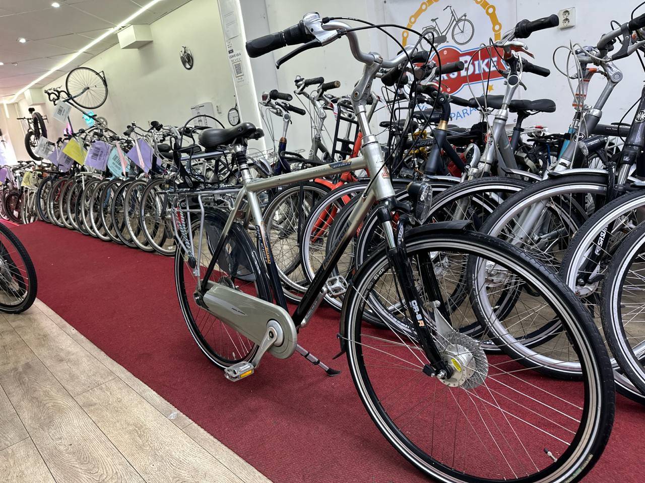 RALEIGH Herenfiets + 1 maand garantie, 58cm, 8 speed