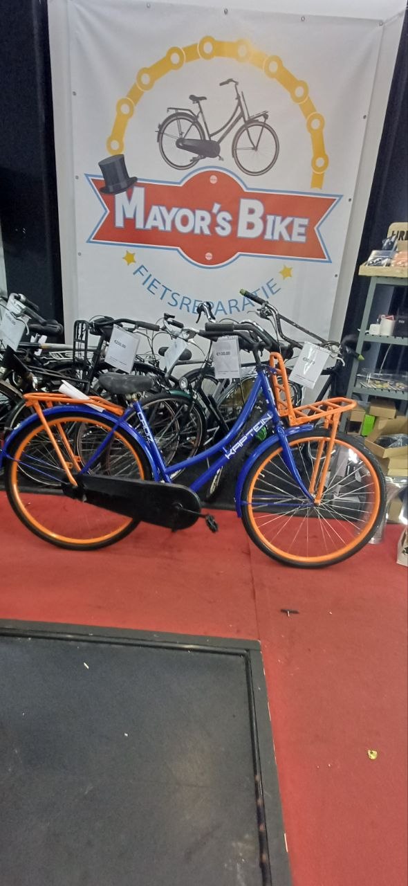 KAPTEIN Damesfiets + 1 maand garantie, 54 cm, 1 speed