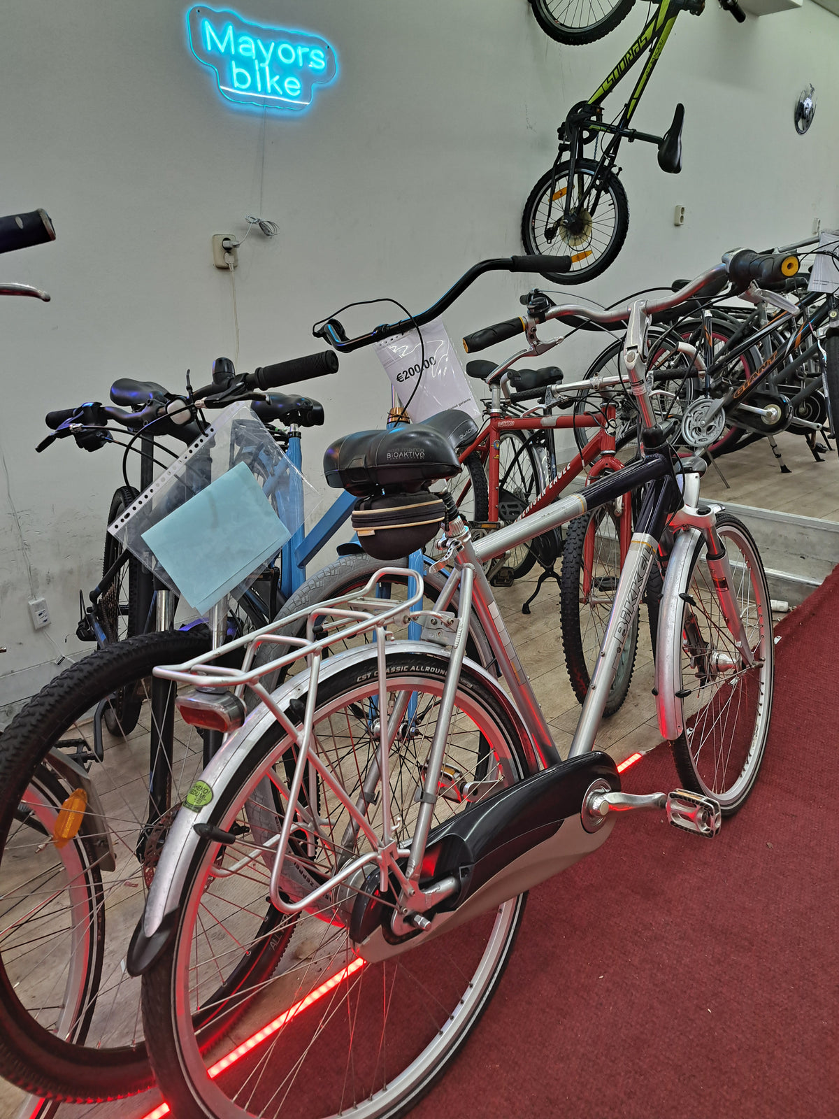BIKKEL Herenfiets + 1 maand garantie, 57 cm, 8 speed