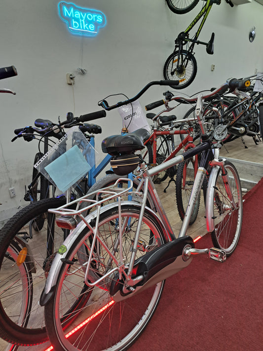 BIKKEL Herenfiets + 1 maand garantie, 57 cm, 8 speed