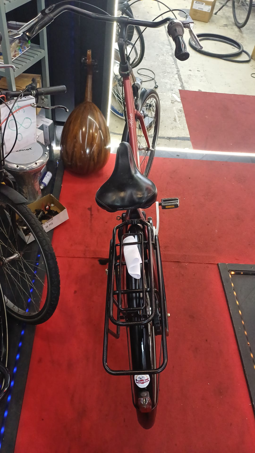 CORTINA dames fiets 7 versnelling met een mand garantie 51 cm