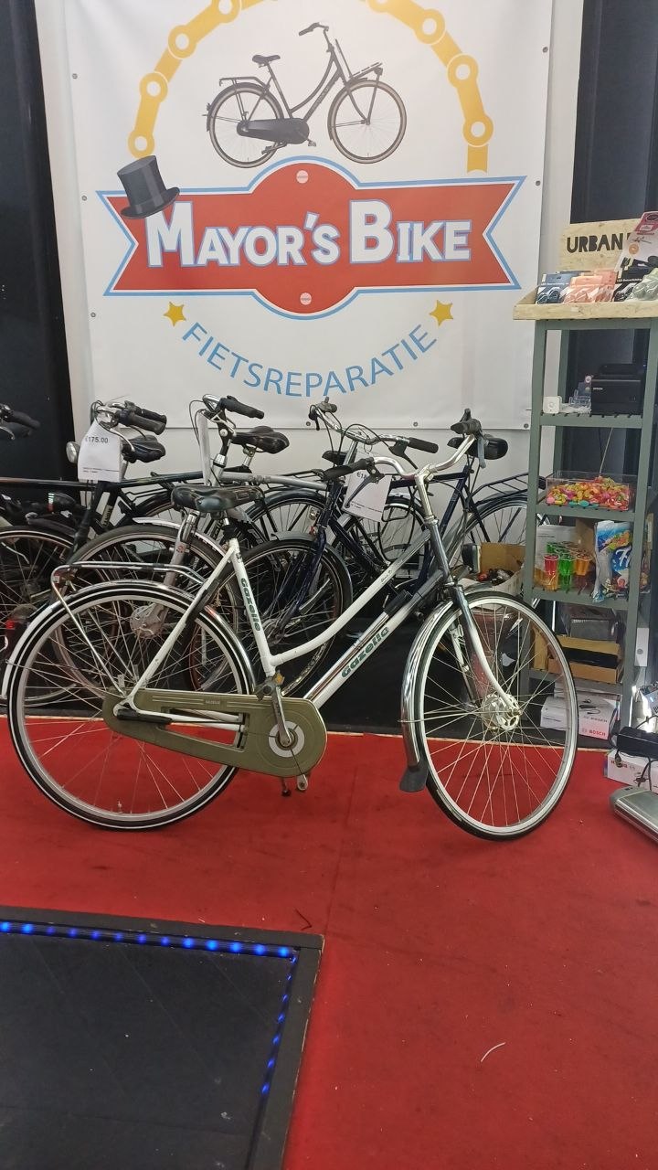 GAZELLE Damesfiets + 1 maand garantie, 57 cm, 3 speed