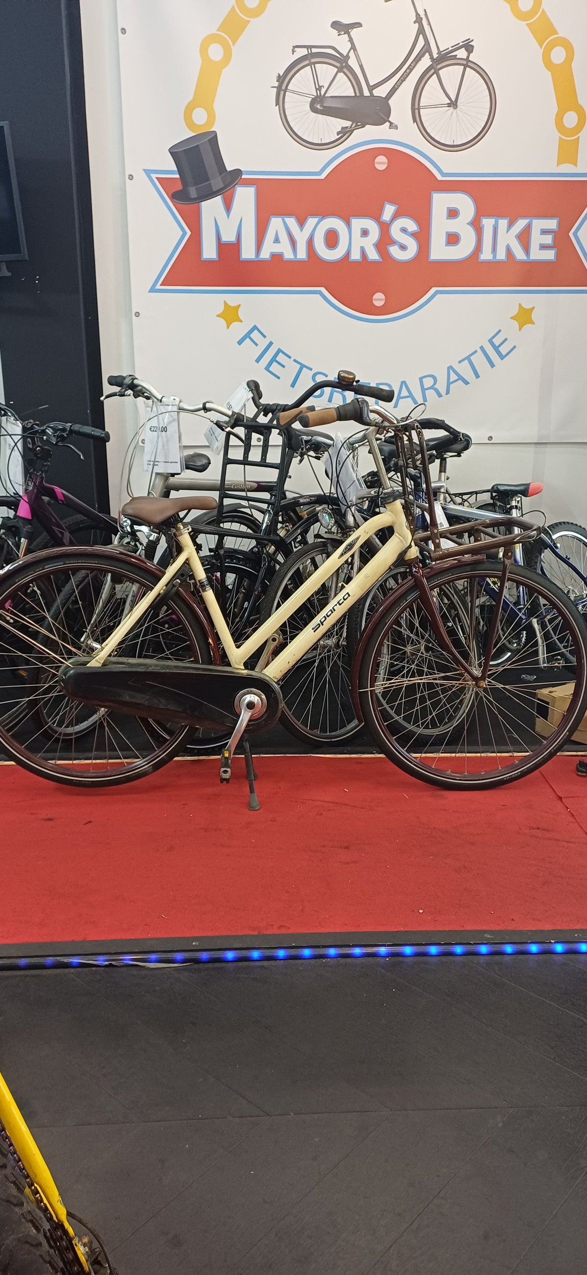 SPARTA Omafiets + 1 maand garantie, 54 cm, 7 speed