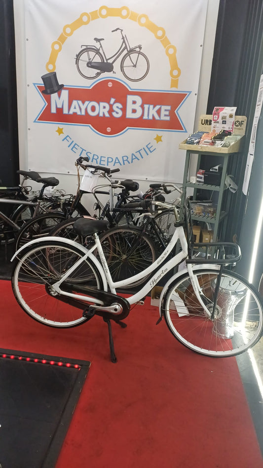 SPARTA dames fiets 3 versnelling met een mand garantie 54 cm