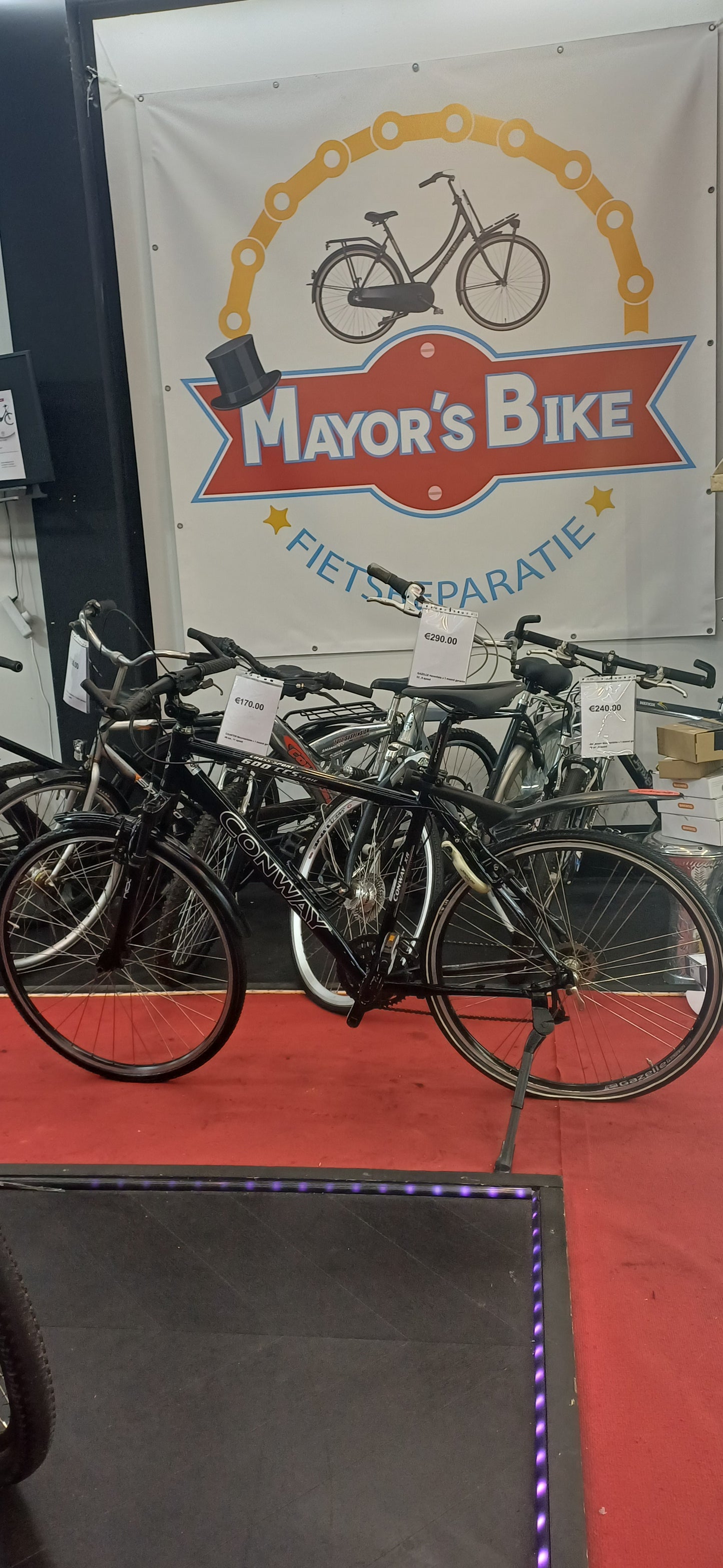 CONWAY Racefiets + 1 maand garantie, 57 cm, 11 speed