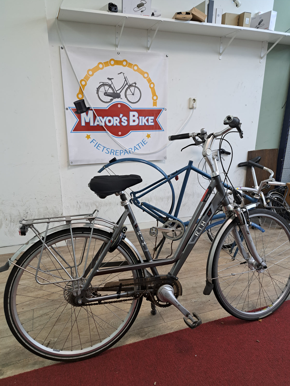 OMEGA Damesfiets + 1 maand garantie, 55, 8 speed